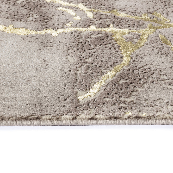 Marmara carpet, dense fabric, premium texture, Beige Gold